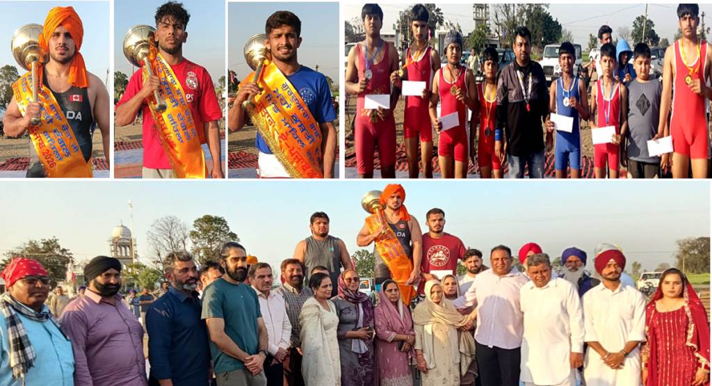 ਪਿੰਡ ਮਾਹਿਲ ਗਹਿਲਾਂ ਵਿਖੇ ਸ਼ਾਨੋਸ਼ੌਕਤ ਨਾਲ ਕਰਵਾਇਆ ਮਹਾਂਕੁਸ਼ਤੀ ਦੰਗਲ